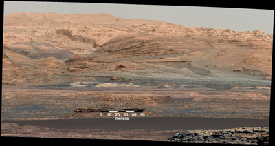 Curiosity направляется к активным дюнам