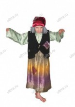 БАБА ЯГА  детский карнавальный костюм ФВМ-502 - Оборудование для детских садов "УльтРРа", Екатеринбург